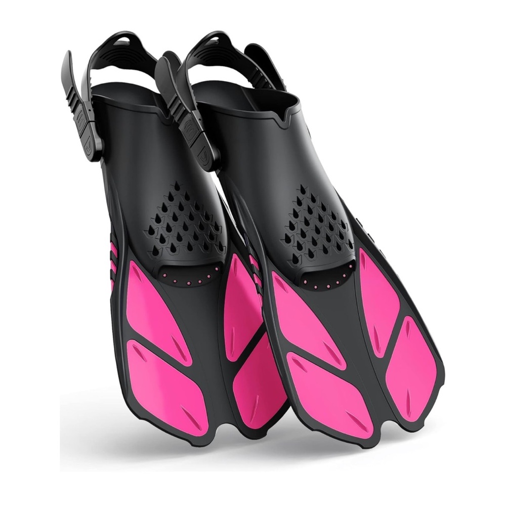 Snorkel Fins With Adjustable Buckles